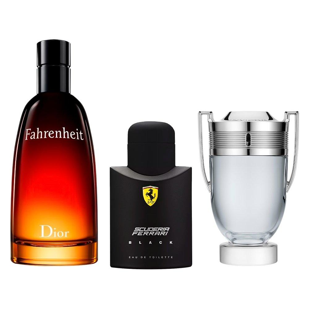 Parfum Ferrari Black, Invictus und Fahrenheit